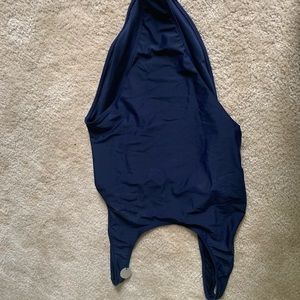 Navy one piece